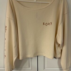 NEW!Roxy Cream Sweatshirt for Women